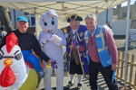 Lancing Parish Council Easter Sunday egg hunt