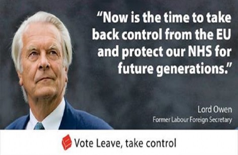 Vote Leave to protect our NHS