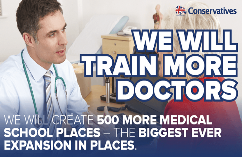 We will train more doctors