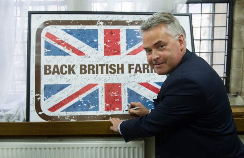 Tim Loughton MP signs pledge to Back British Farming in South East 