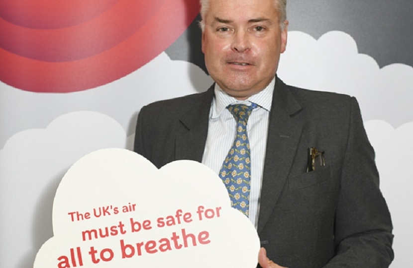 East Worthing and Shoreham MP urges constituents and government to do more on Clean Air Day for heart health
