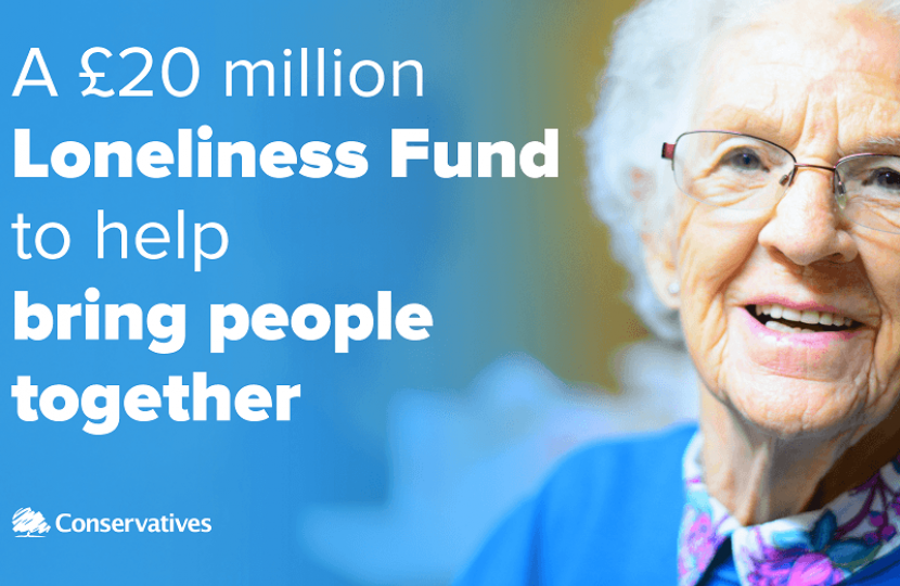 £20 million investment to help tackle loneliness