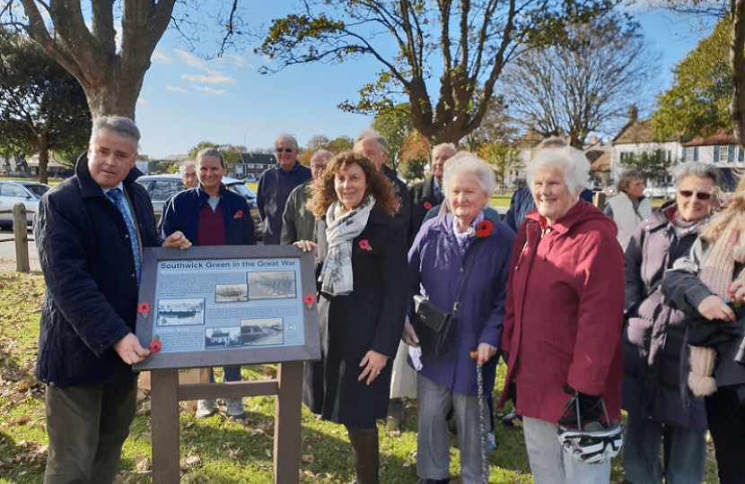 Southwick Society: New information boards installed on Southwick Green