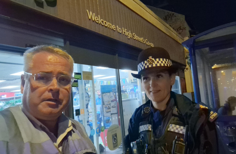 Patrolling Shoreham with PCSO Laura