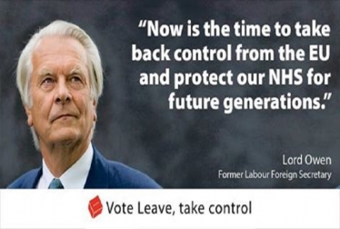 Vote Leave to protect our NHS