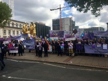 Presentation from a WASPI woman
