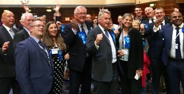 Honoured to be re-elected as MP for East Worthing and Shoreham