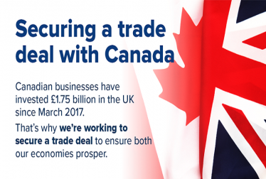 Securing a trade deal with Canada