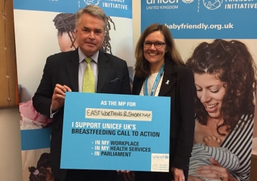 Tim Loughton MP back breastfeeding