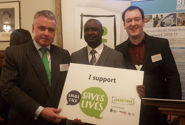 Samaritans and Network Rail: Suicide Prevention event