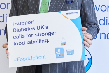 Tim Loughton MP pledges support for Diabetes UK food labelling campaign