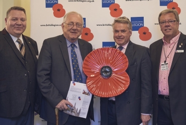  Tim Loughton MP Meets South East Area Manager from The Royal British Legion