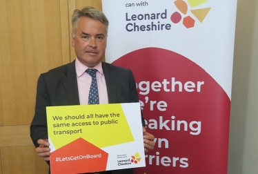 Tim Loughton MP on board to support new campaign for accessible transport