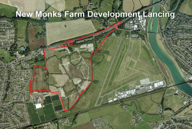 Requesting Communities Secretary to call-in New Monks Farm proposals 